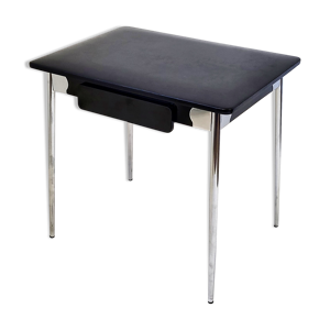 Bureau vintage 1950 chrome - noir