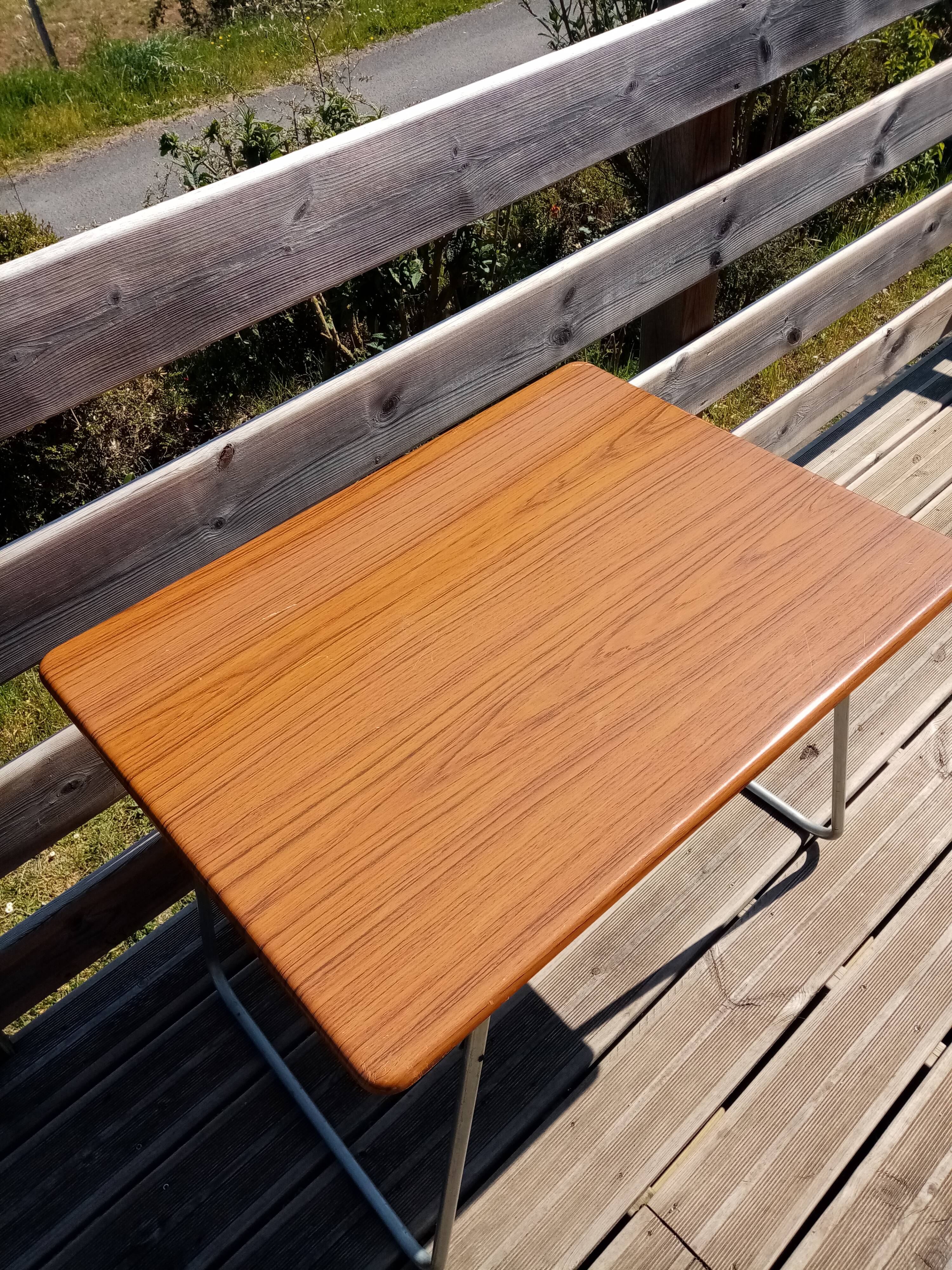 Folding garden or camping table