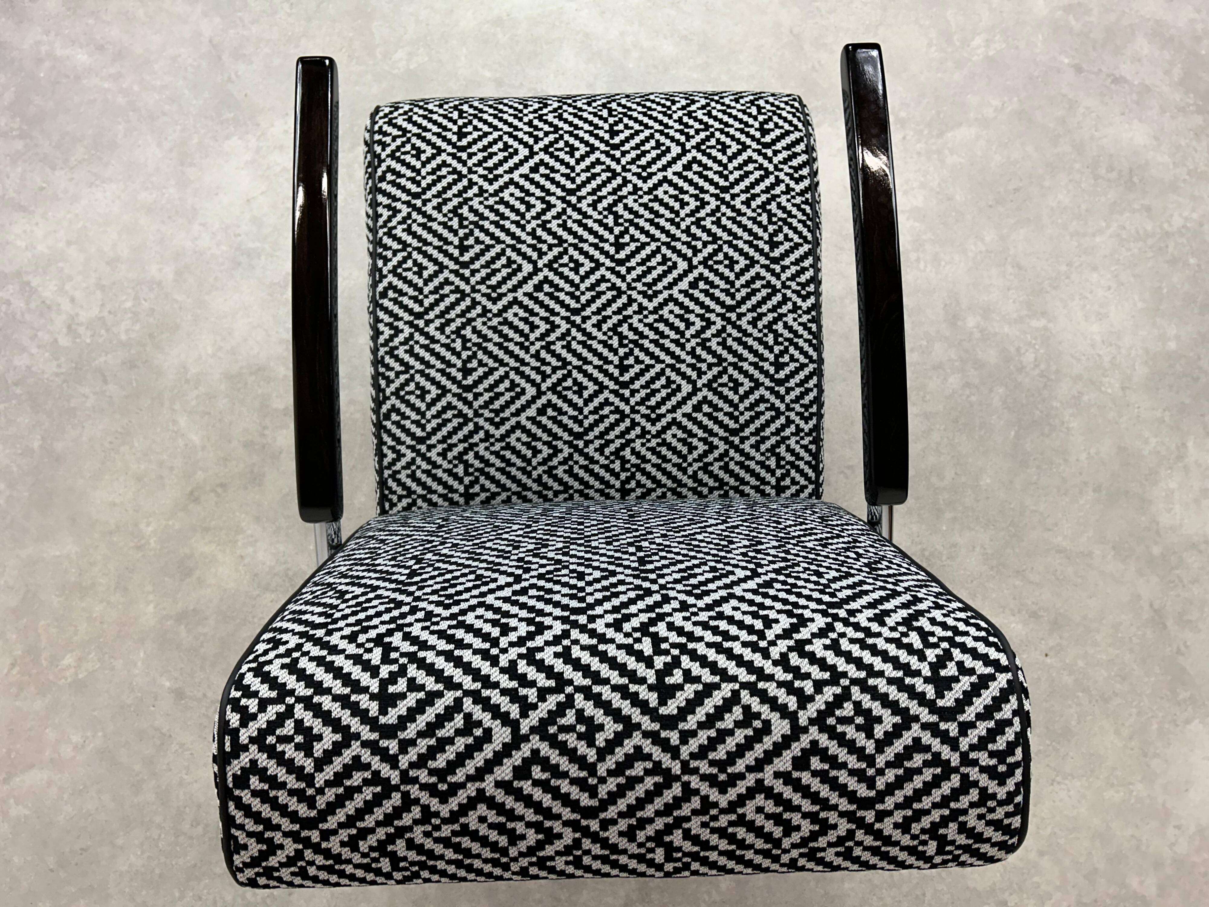 Bauhaus armchairs Fa Slezák Fn 24 / Thonet S 411