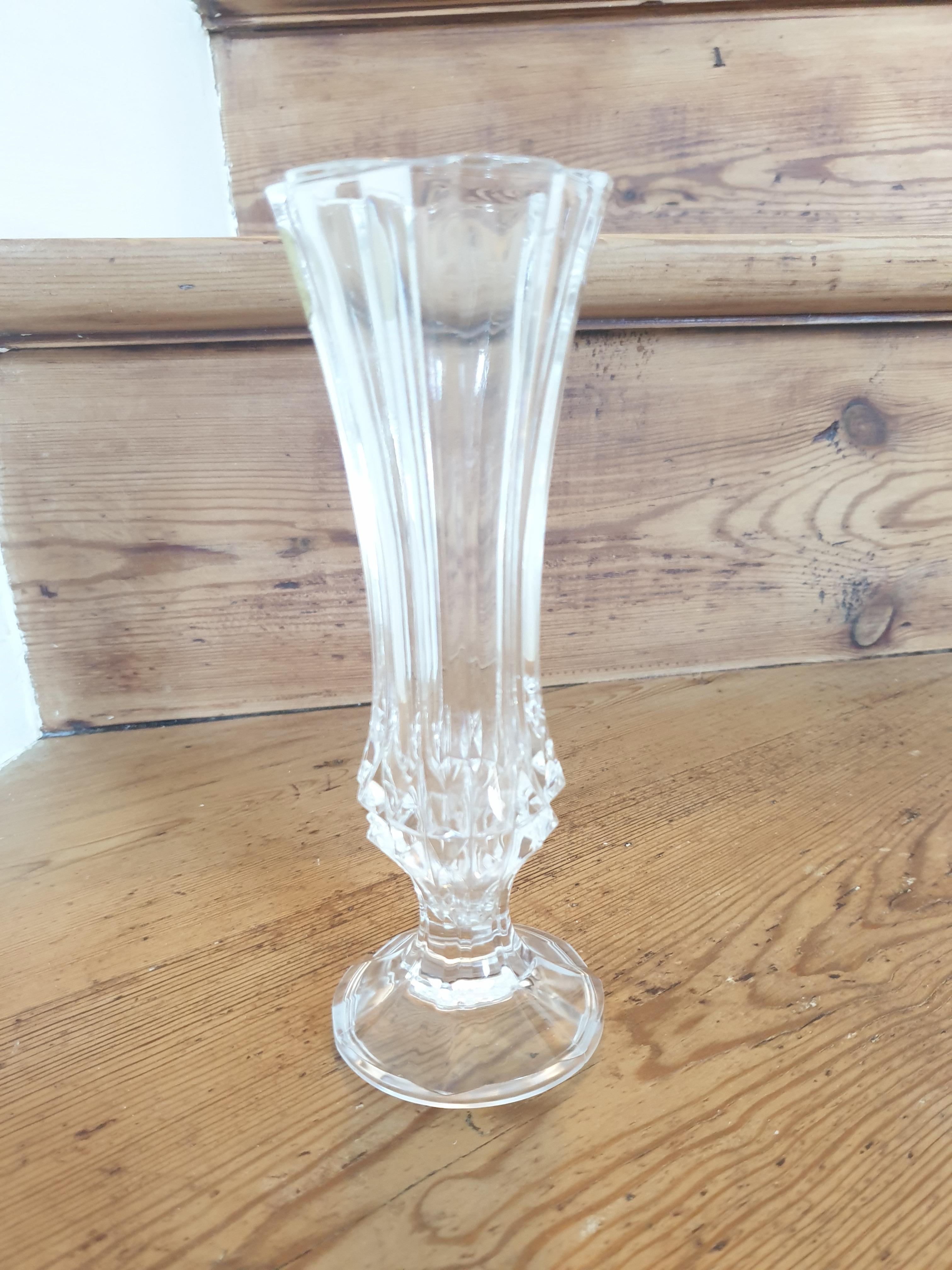 Crystal vase