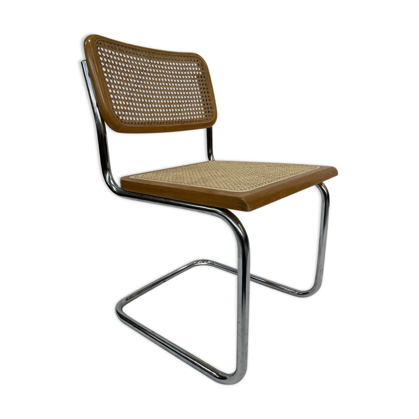 Cesca design chair b32 model in chrome