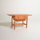 Table d'appoint en pin scandinave, années 1950