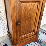 Vintage solid wood bedside table