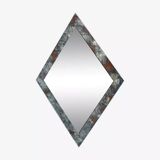 Vintage art deco beveled mirror