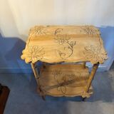 Floral decorative side table