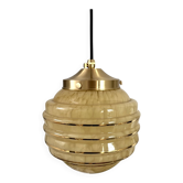 Art Deco globe pendant light