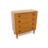 Scandinavian teak chest of drawers, Sweden, 1960