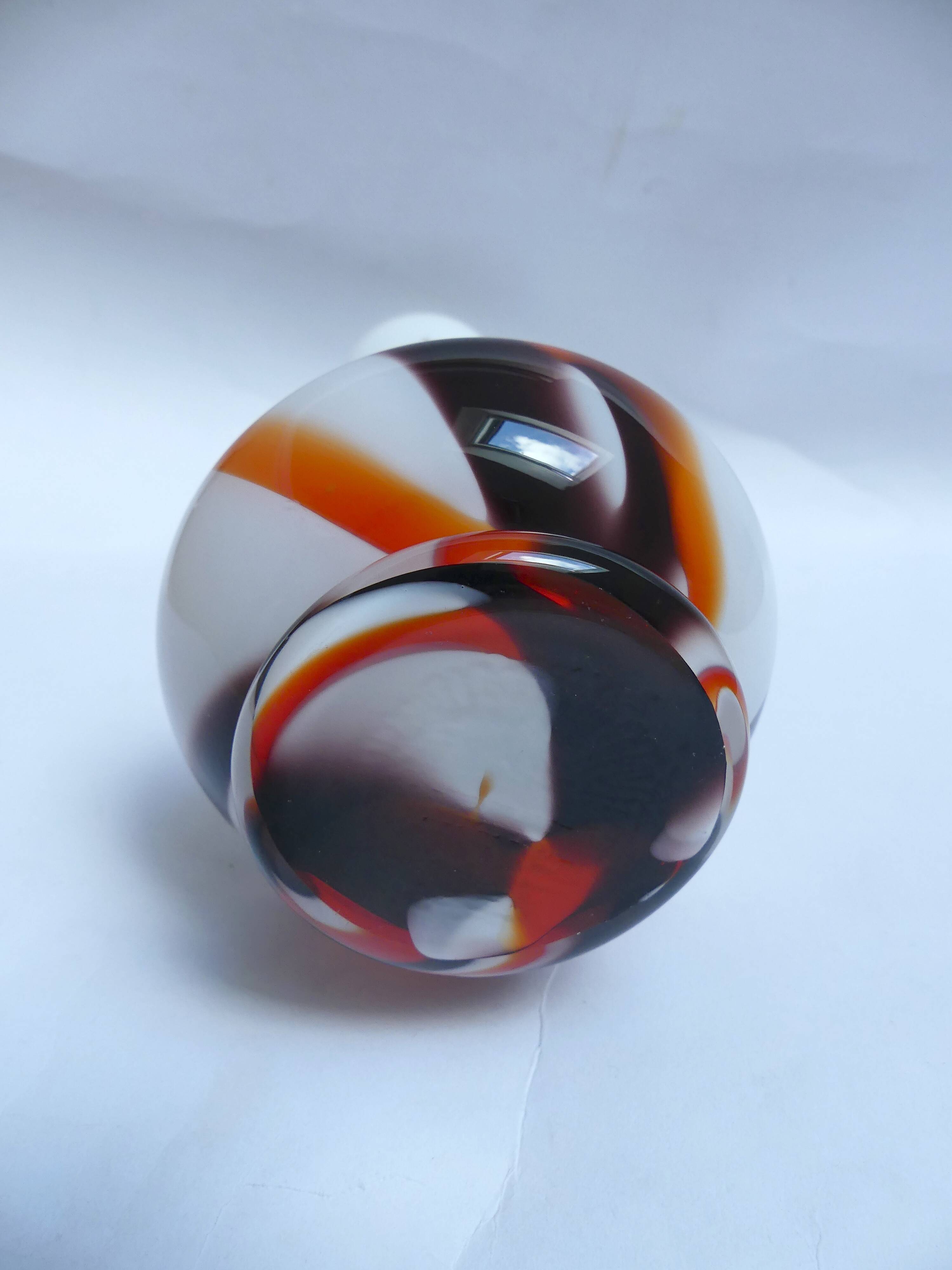 Opaline vase from the 70s