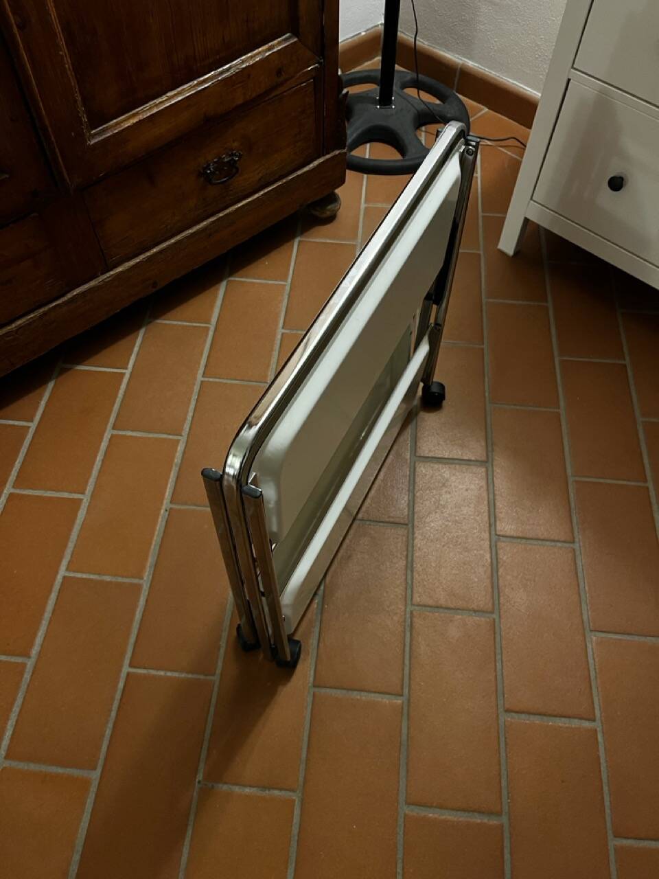 Chariot de service, Melform, Italie, Années 60, pliable