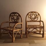 Mobilier poupée vintage