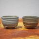 Glazed ceramic bowl X 2, pottery, decorative bowl, appetizer bowl