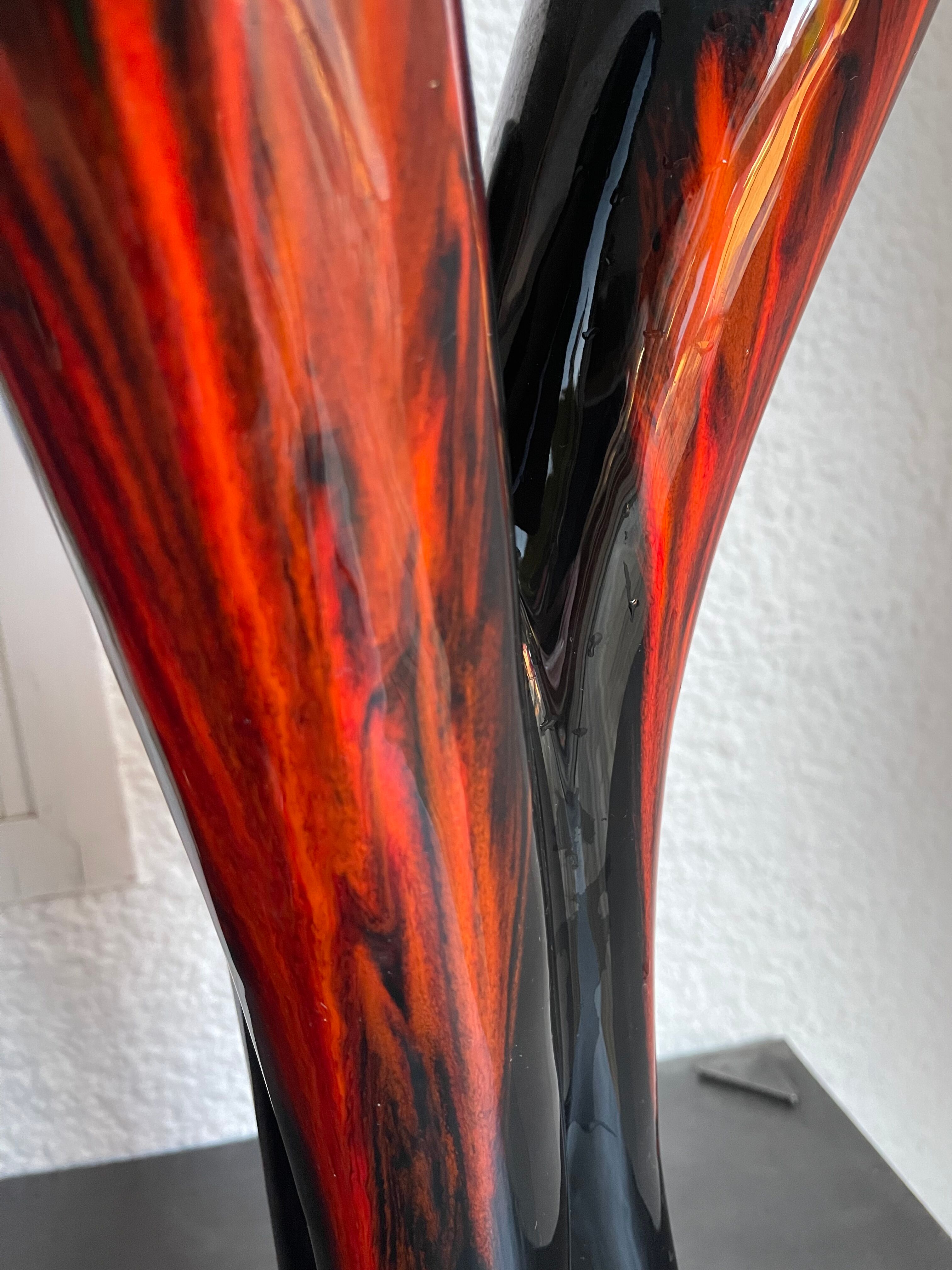 Tripod vase 60s Vallauris