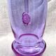 Vintage purple glass pitcher