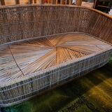 Rattan sofa