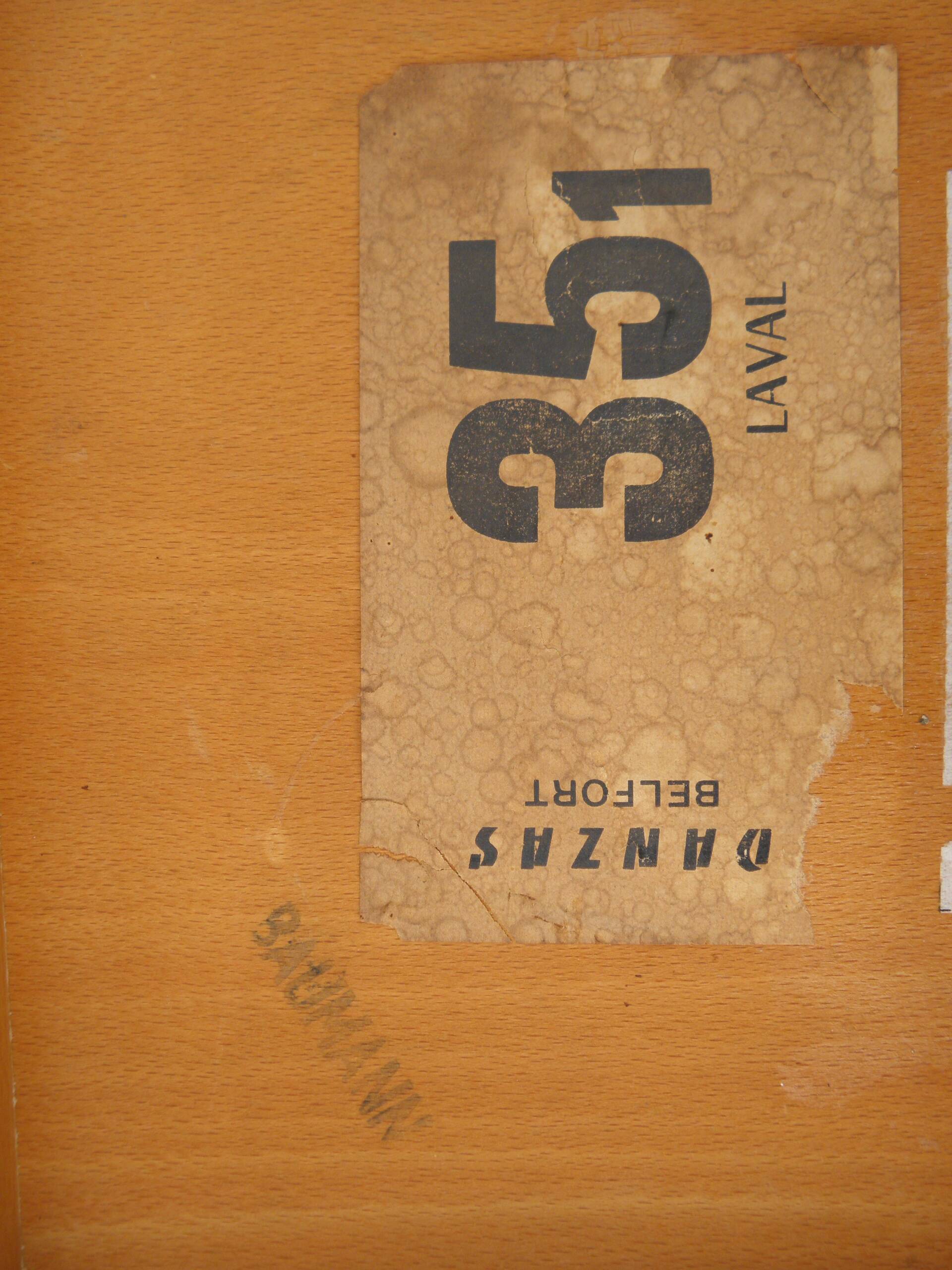 Set of 6 Baumann bistro chairs n° 18