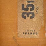 Set of 6 Baumann bistro chairs n° 18