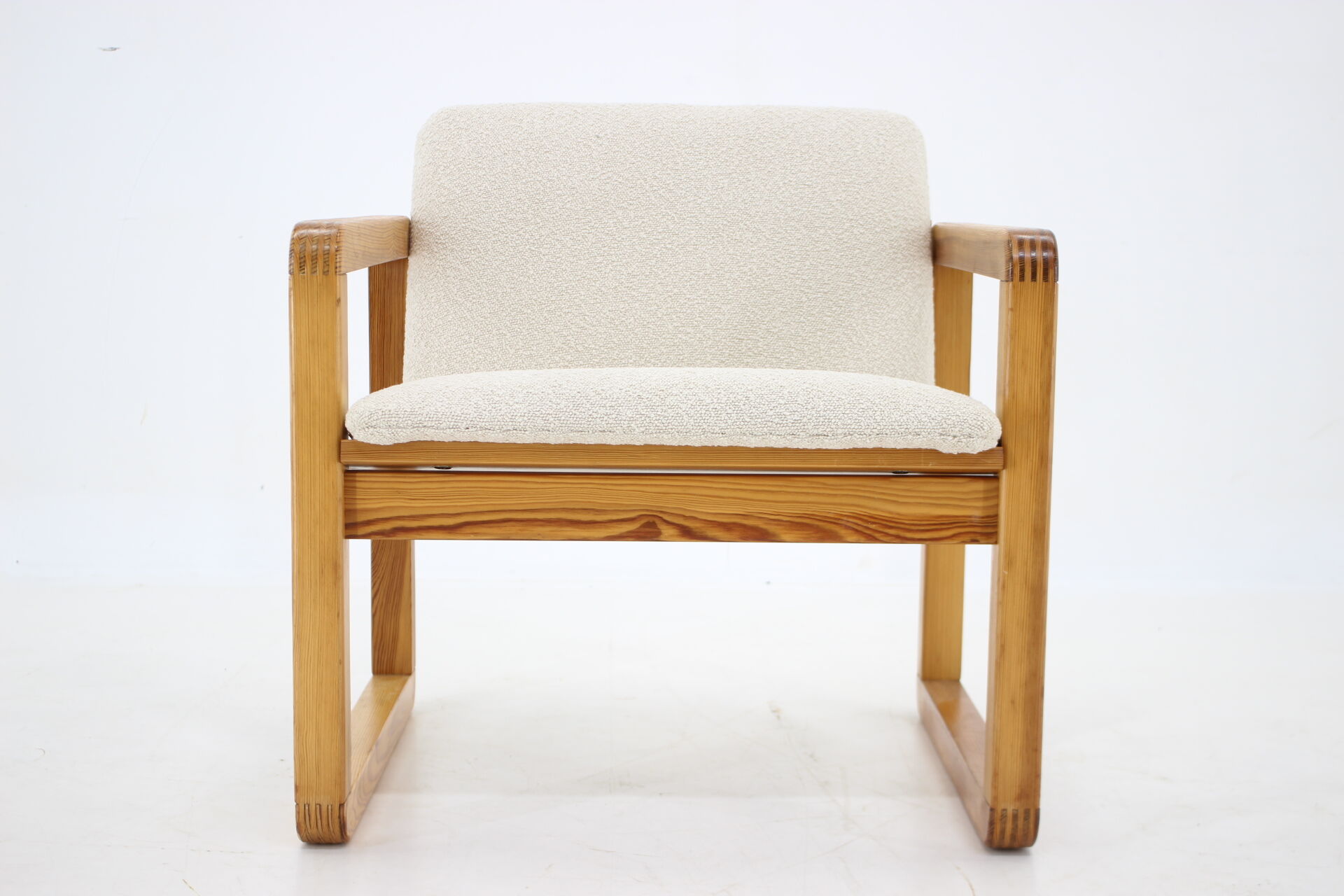 1970s Armchair in Boucle