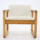 1970s Armchair in Boucle