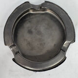 Vintage metal ashtray and hair