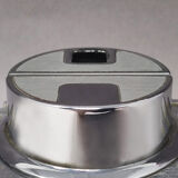 1960s Table Lighter by Sarome In Aluminium