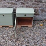 Paire de tables de chevet