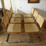 6 chairs by Marcel Breuer