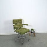 Groene draaibare bureaustoel Ring Mekanikk Norway