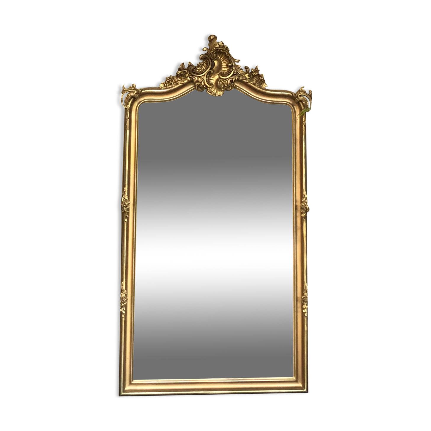 Old mirror Louis XV 145,5cm/77,5cm
