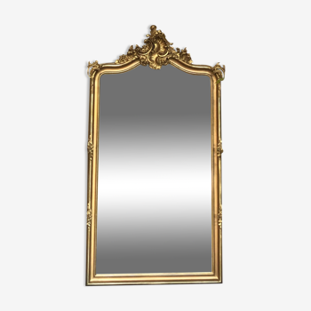 Miroir ancien Louis XV 145,5cm/77,5cm