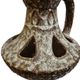 Pied de lampe brutaliste, fat lava 1970