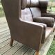 Borge Mogensen 2-seater leather sofa 2192