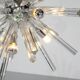 Murano glass Sputnik pendant light, Italy.