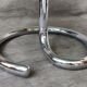 1970s coffee table in smoked glass and chrome