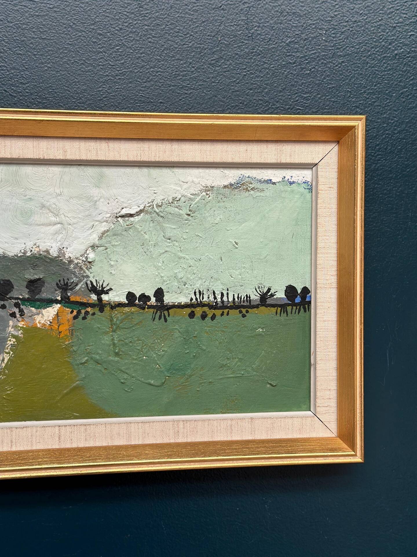 Swedish Oil on Canvas – “Kvarnvägen” by Hans Osswald – Signed