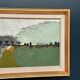 Swedish Oil on Canvas – “Kvarnvägen” by Hans Osswald – Signed
