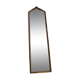 70s foot mirror in gilded wood 110 x 27 cms