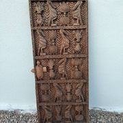 Old loft door Sénoufo – Ivory Coast – carved wood
