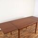 Mid-century Danish teak extendable dining table, 1960s.