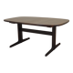 Table en chêne, design danois, années 1970, fabricant : Skovby