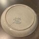 Lot of 6 flat plates in Sarreguemines Jocelyne hand-painted sandstone