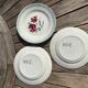 Assiettes Digoin Sarreguemines