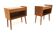 Set of 2 teak bedside tables, Sweden, 1960