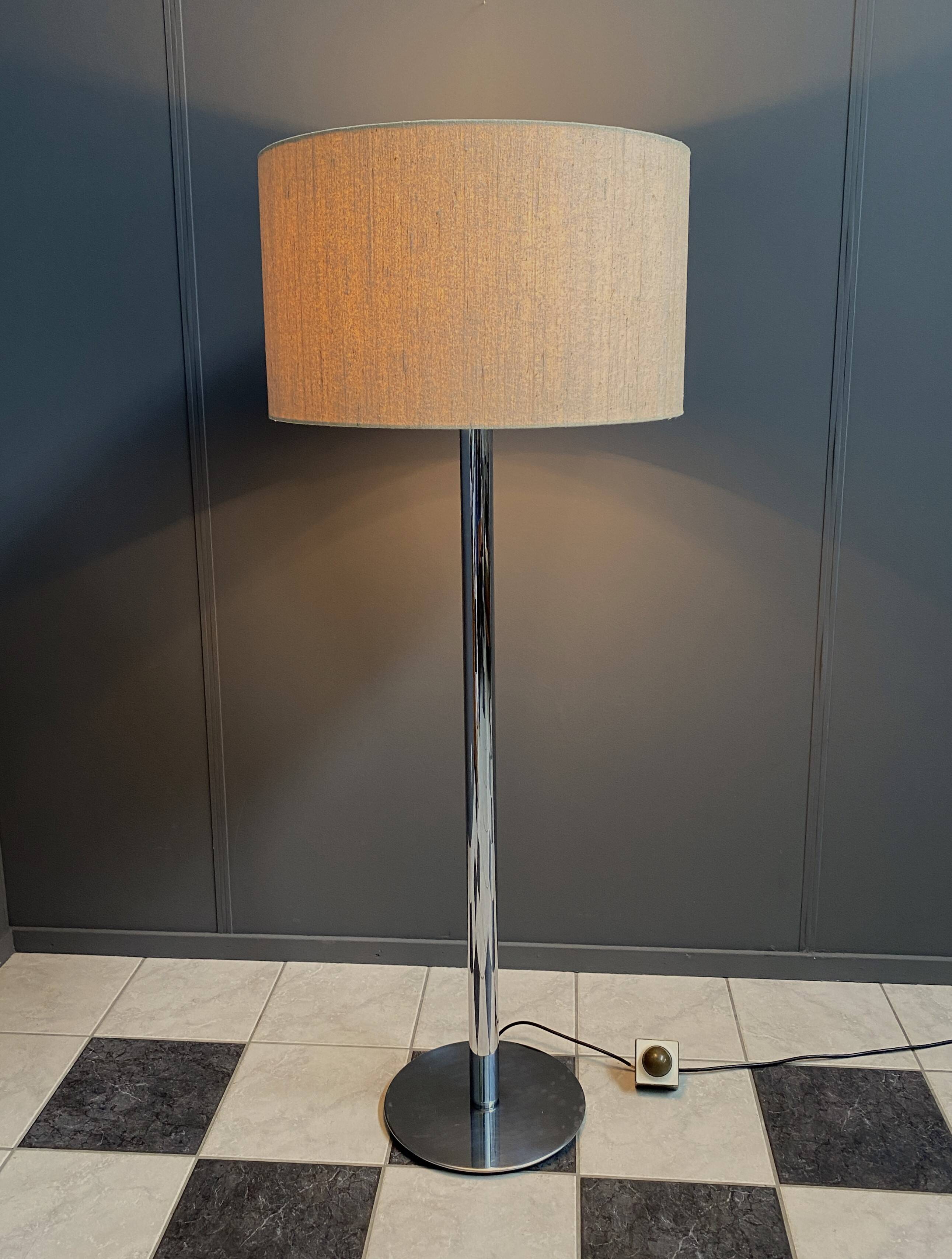 Staff Leuchten chrome floor lamp 1970s