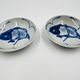 Lot of 2 Vintage Koi Carp Plates
