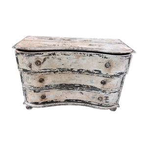 Commode peinte, 18ème