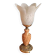 Bedside lamp marble brass tulip glass paste dp 0123259