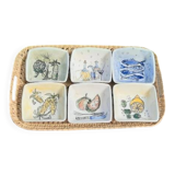 Ceramic aperitif service, 1970s