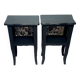 Pair of vintage bedside tables