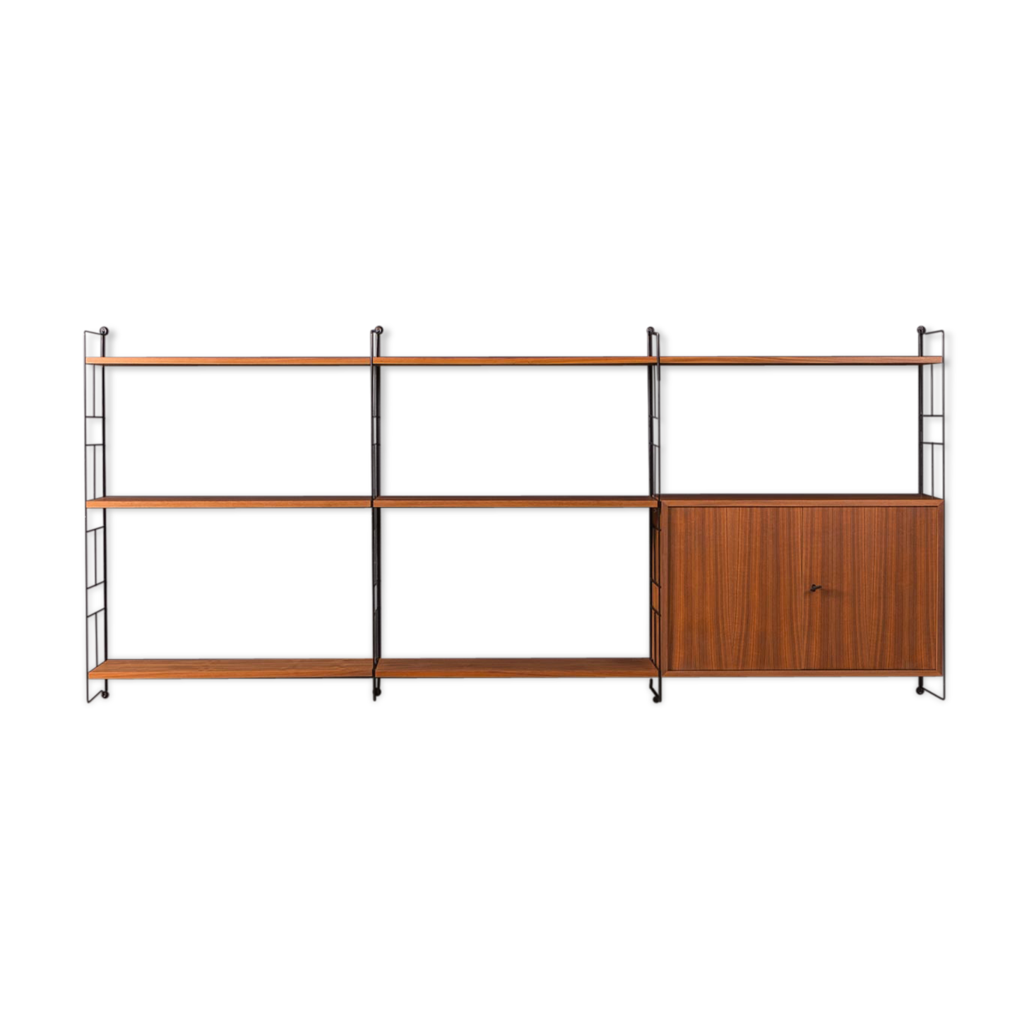 Shelving system by WHB from the 1960s