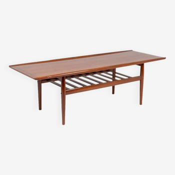 Grete Jalk for Glostrup. “GJ106” coffee table in teak. 1960s.